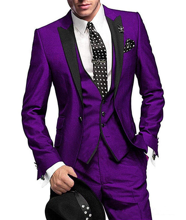 Men's Three-piece Suit Bridegroom Best Man Wedding Suit Men - Opulent Empire
