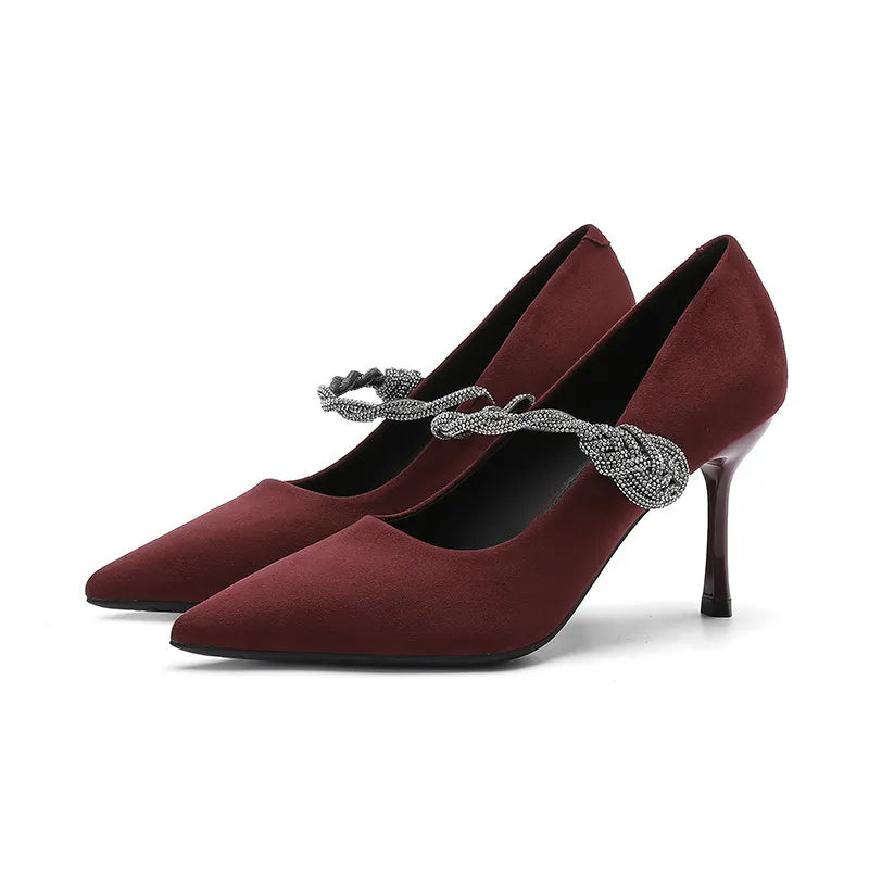 Marlowe Sorrento — Point Toe Stiletto Pumps Fashion Footwear