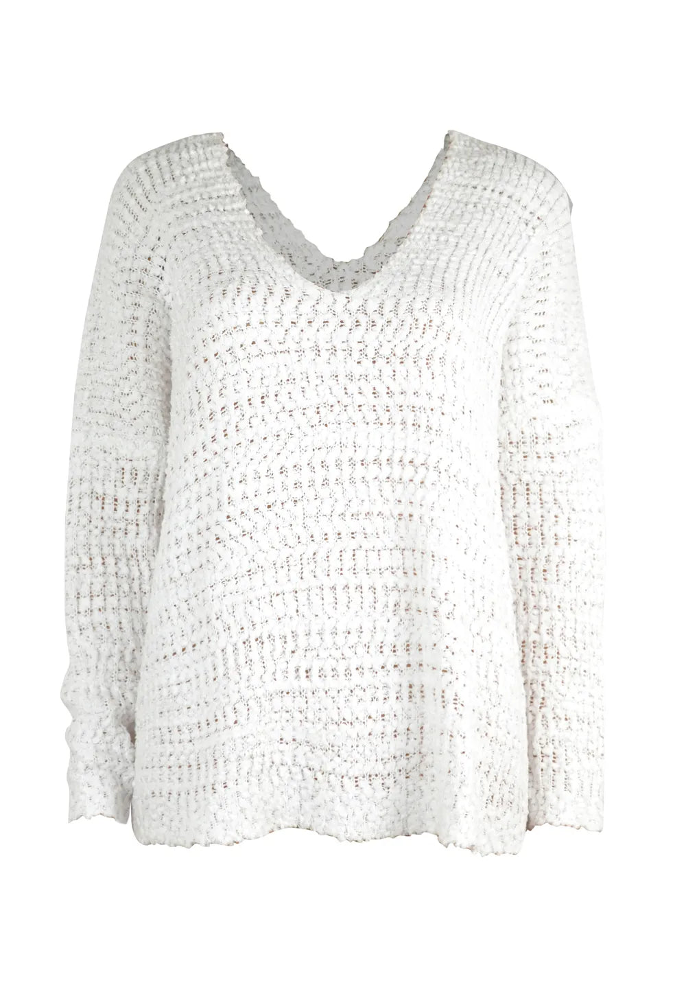 Reese Rousseau — Angel Wings Single Shoulder Long Sleeve Sweater, alternate view 2
