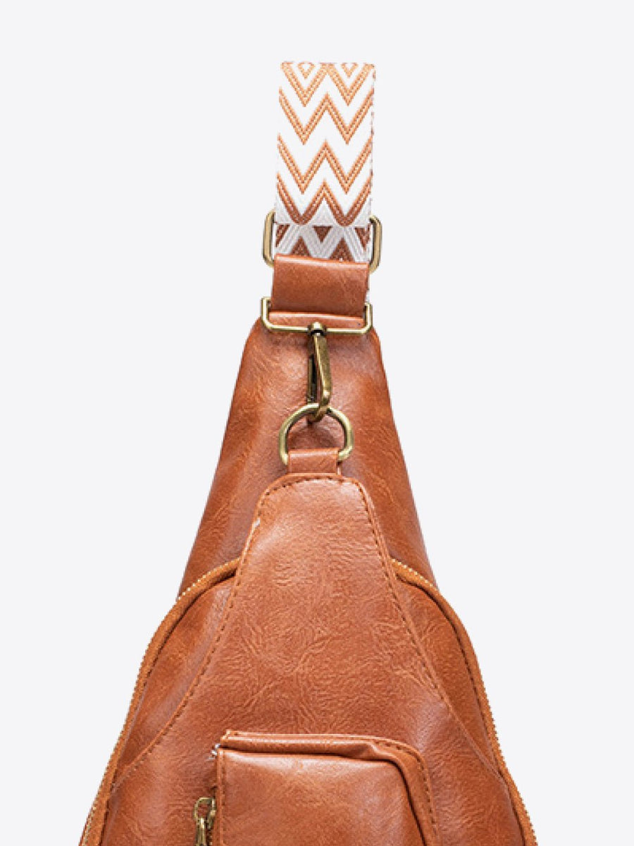 All The Feels PU Leather Sling Bag - Opulent EmpireAll The Feels PU Leather Sling BagOpulent Empire