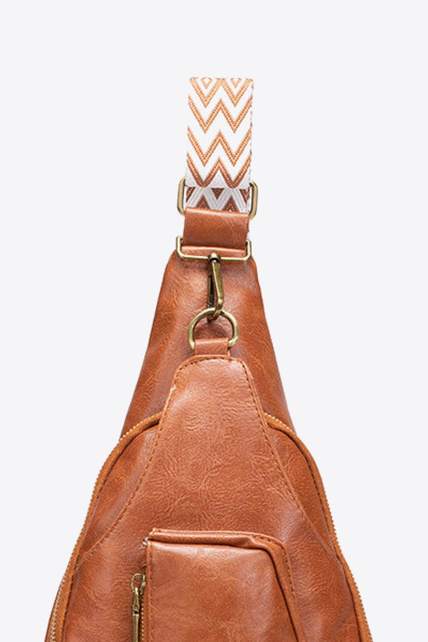 All The Feels PU Leather Sling Bag - Opulent EmpireAll The Feels PU Leather Sling BagOpulent Empire