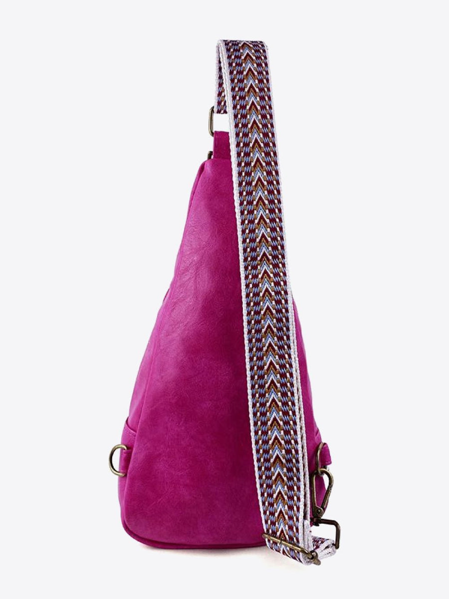 All The Feels PU Leather Sling Bag - Opulent EmpireAll The Feels PU Leather Sling BagOpulent Empire