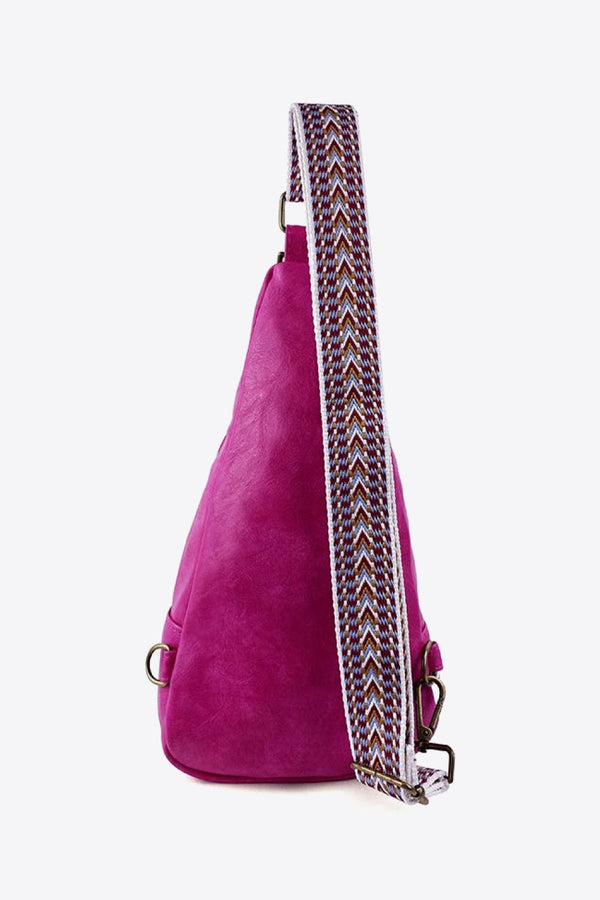 All The Feels PU Leather Sling Bag - Opulent EmpireAll The Feels PU Leather Sling BagOpulent Empire