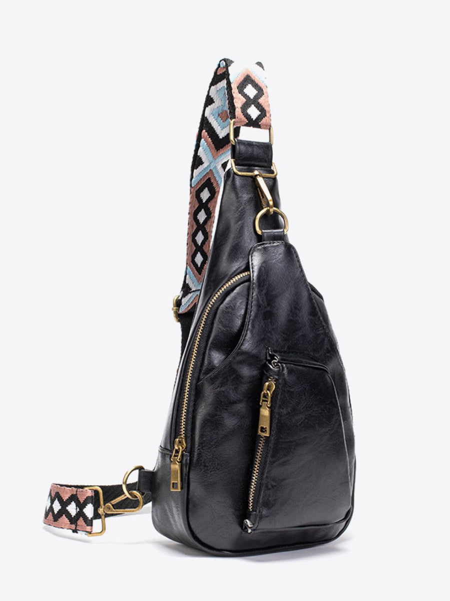 All The Feels PU Leather Sling Bag - Opulent EmpireAll The Feels PU Leather Sling BagOpulent Empire