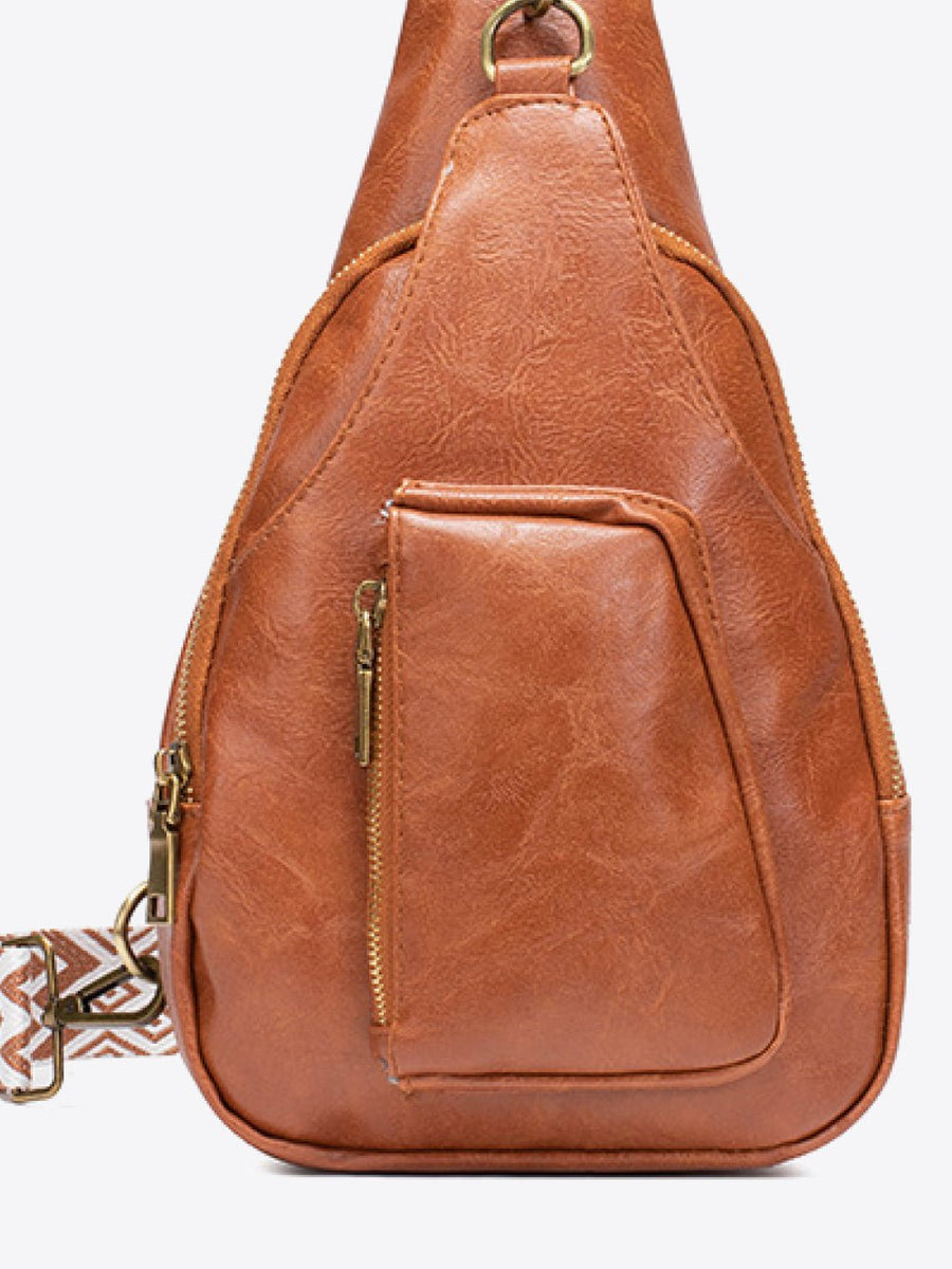 All The Feels PU Leather Sling Bag - Opulent EmpireAll The Feels PU Leather Sling BagOpulent Empire