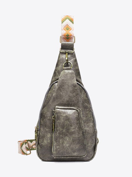 All The Feels PU Leather Sling Bag - Opulent EmpireAll The Feels PU Leather Sling BagOpulent Empire