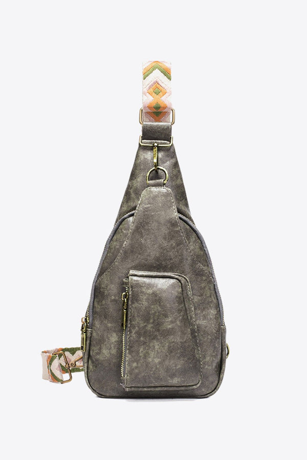 All The Feels PU Leather Sling Bag - Opulent EmpireAll The Feels PU Leather Sling BagOpulent Empire