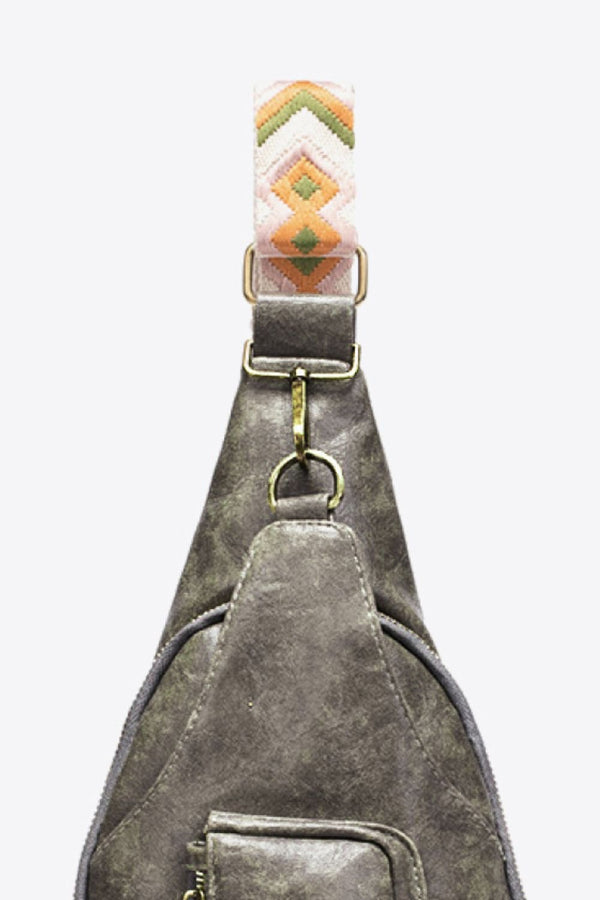 All The Feels PU Leather Sling Bag - Opulent EmpireAll The Feels PU Leather Sling BagOpulent Empire