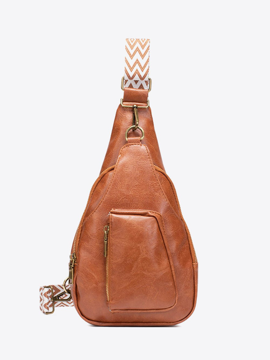 All The Feels PU Leather Sling Bag - Opulent EmpireAll The Feels PU Leather Sling BagOpulent Empire