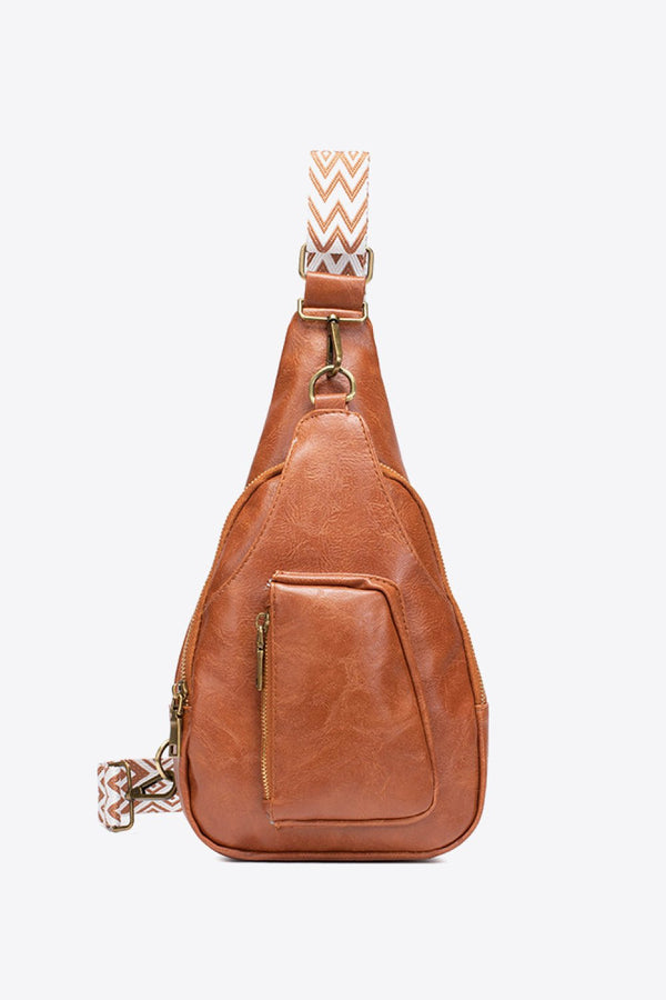 All The Feels PU Leather Sling Bag - Opulent EmpireAll The Feels PU Leather Sling BagOpulent Empire