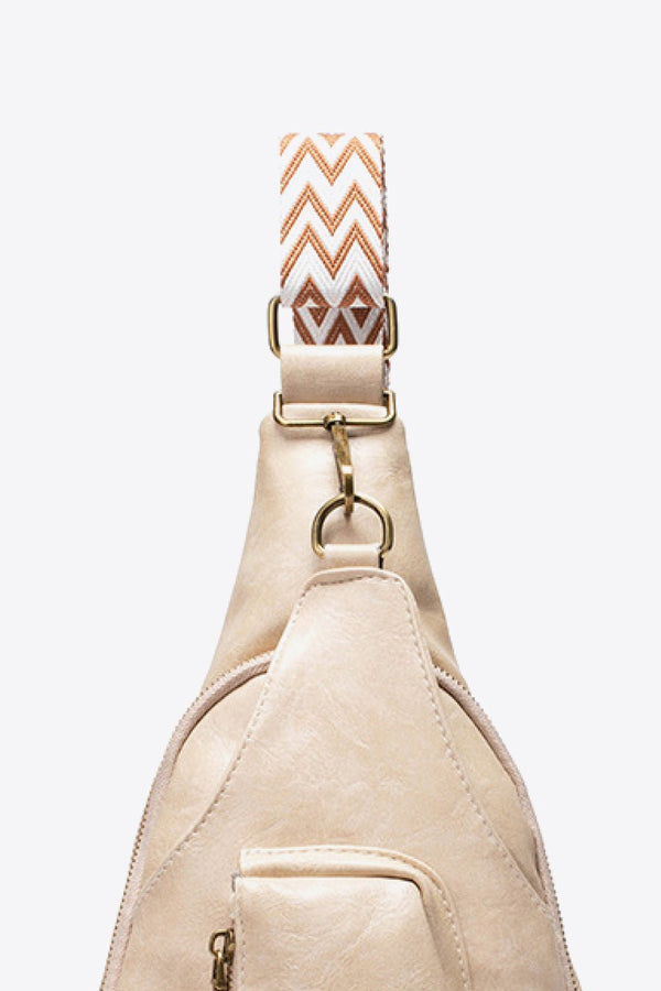 All The Feels PU Leather Sling Bag - Opulent EmpireAll The Feels PU Leather Sling BagOpulent Empire