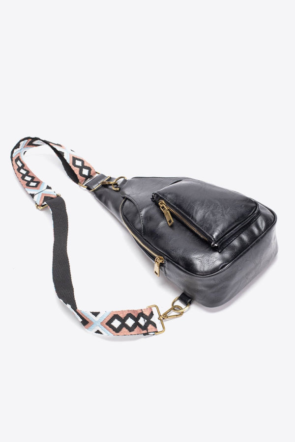 All The Feels PU Leather Sling Bag - Opulent EmpireAll The Feels PU Leather Sling BagOpulent Empire