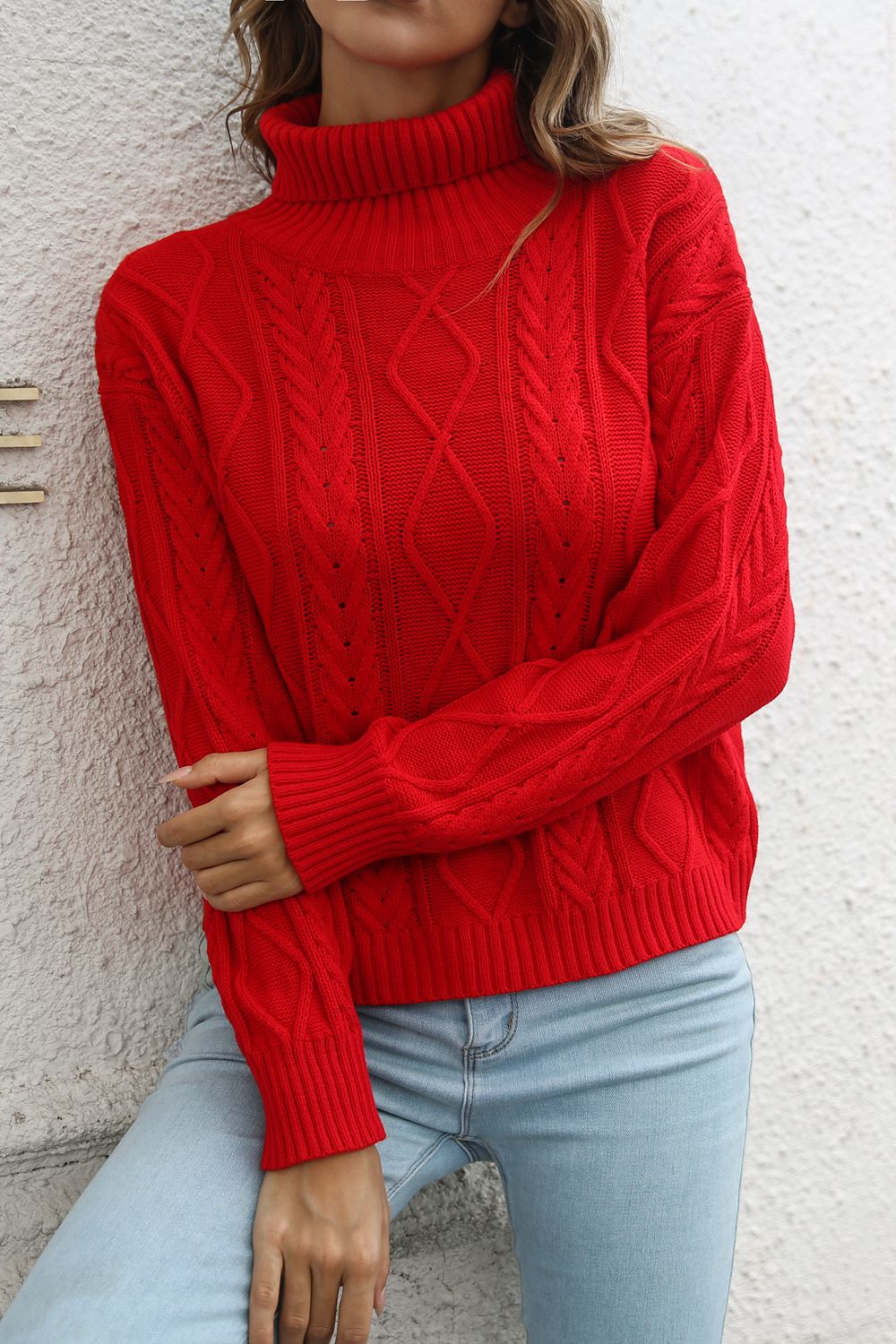 Ciel Valmont — Turtleneck Long Sleeve Sweater, alternate view 3