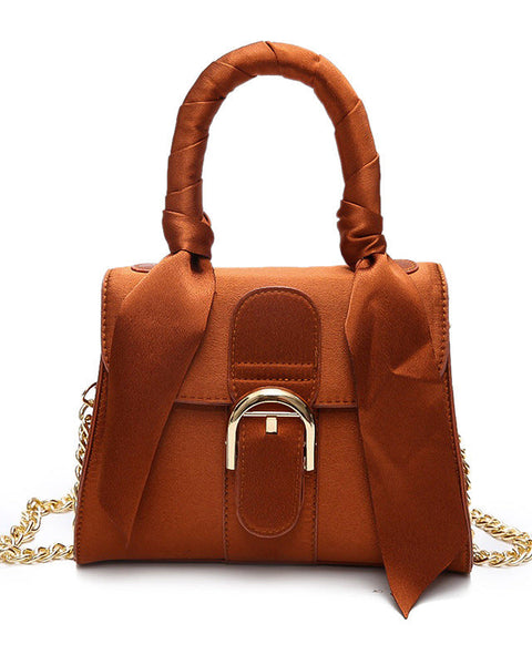 Ŋoni™ | Shoulder Bow Velvet Handbag - Opulent Empire