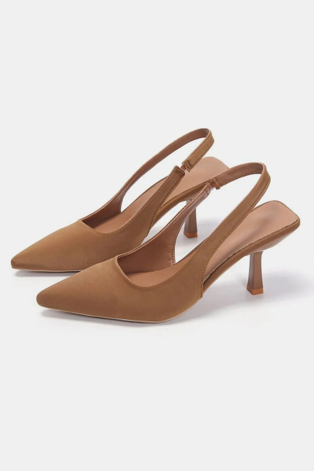 Marlowe Venturi — PU Leather Point Toe Pumps Fashion Footwear, alternate view 4
