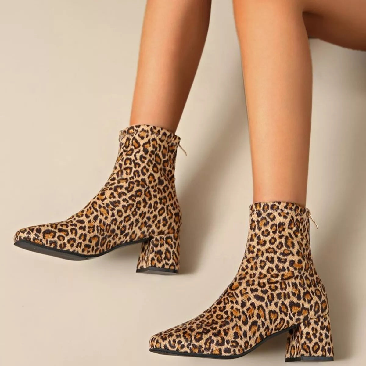 Rowan Fiorenza — Block Heel Ankle Boots, alternate view 4