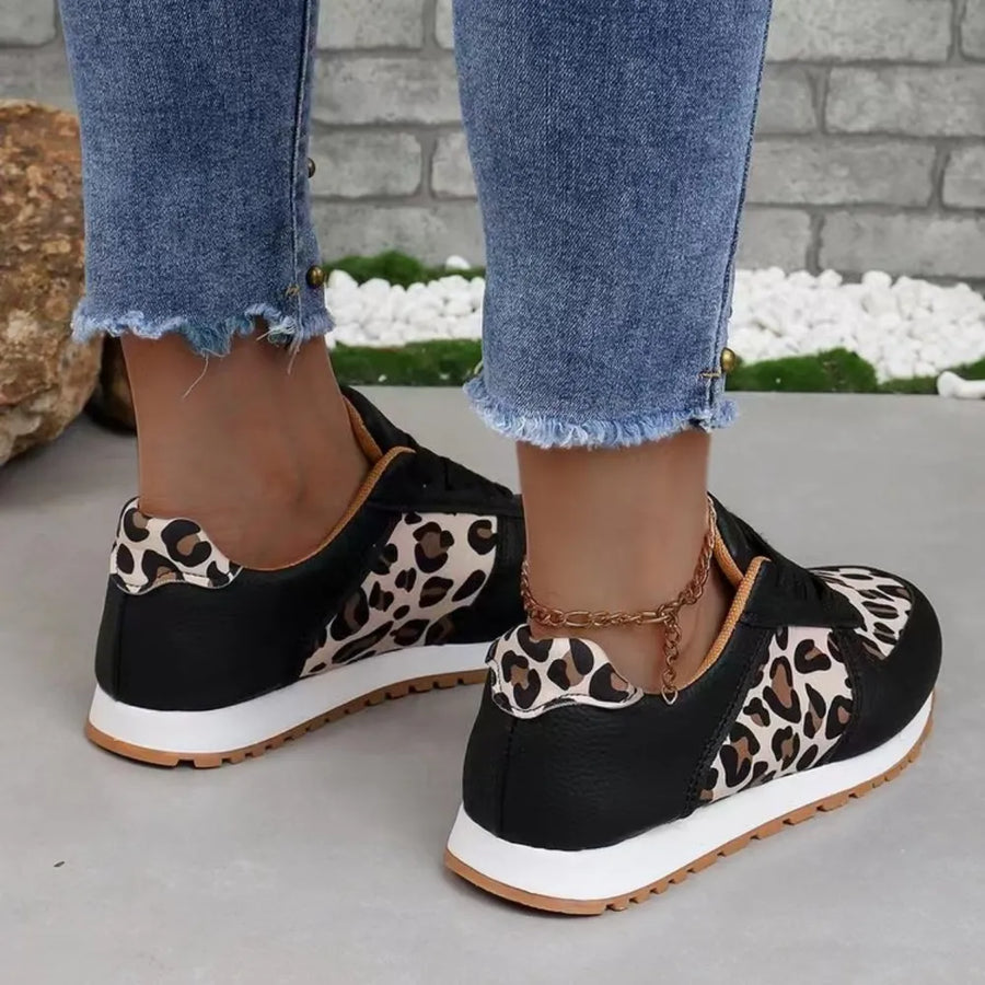 Nova Allegra — Printed PU Leather Athletic Shoes, alternate view 2