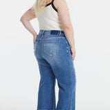 BAYEAS Full Size High Waist Cat's Whisker Wide Leg Jeans - Opulent EmpireBAYEAS Full Size High Waist Cat's Whisker Wide Leg JeansOpulent Empire