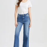 BAYEAS Full Size High Waist Cat's Whisker Wide Leg Jeans - Opulent EmpireBAYEAS Full Size High Waist Cat's Whisker Wide Leg JeansOpulent Empire