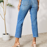 BAYEAS Full Size High Waist Straight Jeans - Opulent EmpireBAYEAS Full Size High Waist Straight JeansOpulent Empire