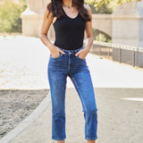 BAYEAS Full Size High Waist Straight Jeans - Opulent EmpireBAYEAS Full Size High Waist Straight JeansOpulent Empire