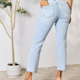 BAYEAS Full Size High Waist Straight Jeans - Opulent EmpireBAYEAS Full Size High Waist Straight JeansOpulent Empire