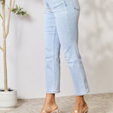 BAYEAS Full Size High Waist Straight Jeans - Opulent EmpireBAYEAS Full Size High Waist Straight JeansOpulent Empire