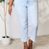 BAYEAS Full Size High Waist Straight Jeans - Opulent EmpireBAYEAS Full Size High Waist Straight JeansOpulent Empire