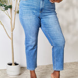 BAYEAS Full Size High Waist Straight Jeans - Opulent EmpireBAYEAS Full Size High Waist Straight JeansOpulent Empire