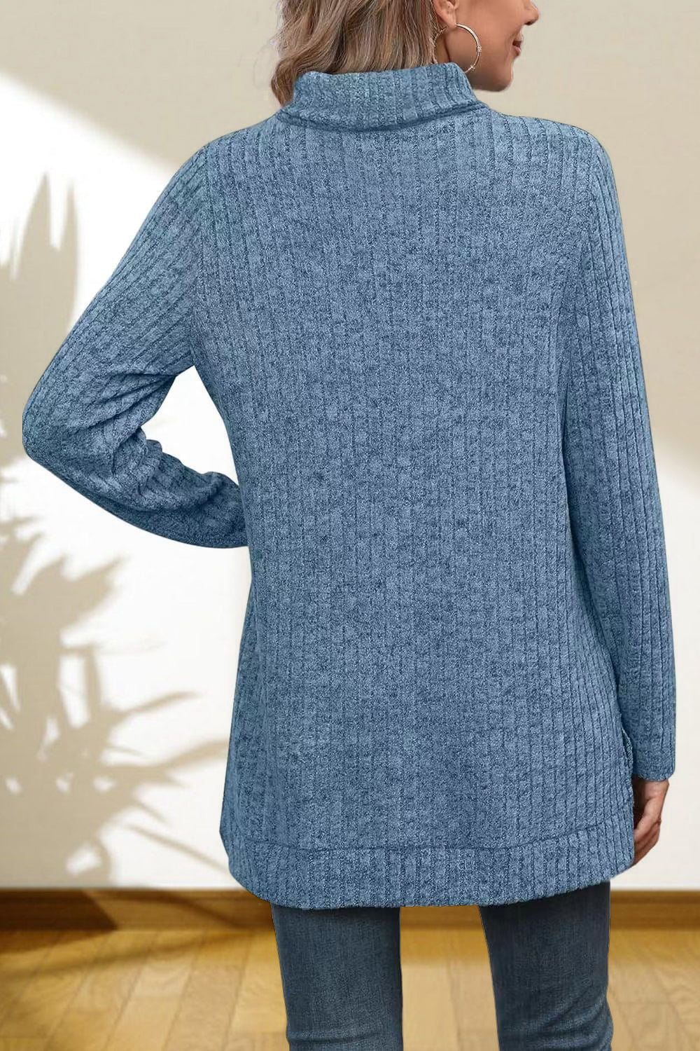 Ciel Rousseau — Turtleneck High Low Top, alternate view 20