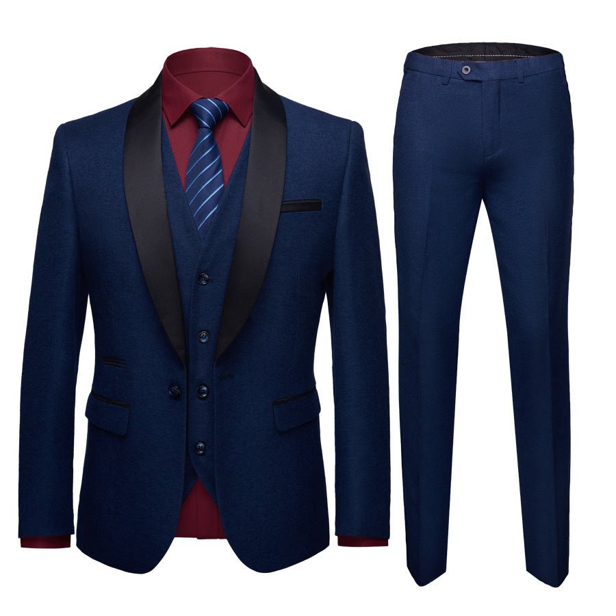 Benji™ | Men's Three-Piece Business Casual Suits - Opulent EmpireBenji™ | Men's Three-Piece Business Casual SuitsOpulent EmpireMen Suits