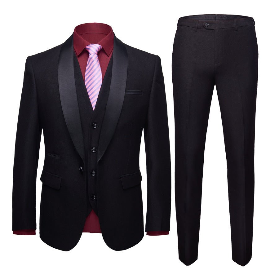 Benji™ | Men's Three-Piece Business Casual Suits - Opulent EmpireBenji™ | Men's Three-Piece Business Casual SuitsOpulent EmpireMen Suits