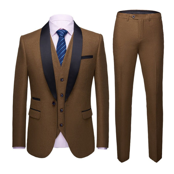 Benji™ | Men's Three-Piece Business Casual Suits - Opulent EmpireBenji™ | Men's Three-Piece Business Casual SuitsOpulent EmpireMen Suits