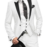 Men's Three-piece Suit Bridegroom Best Man Wedding Suit Men - Opulent Empire