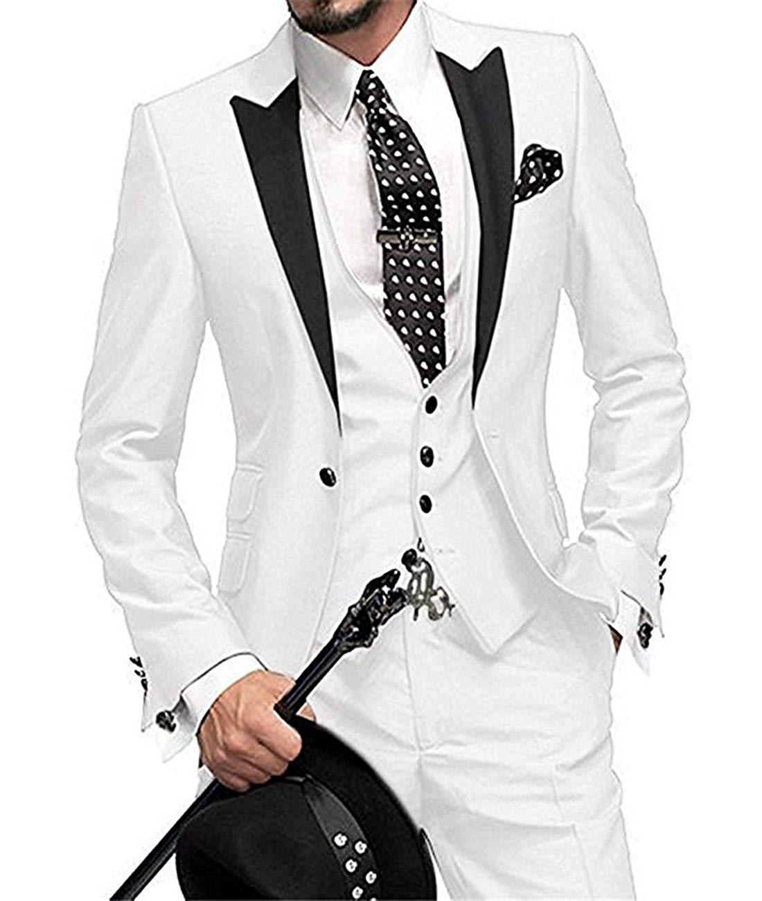 Men's Three-piece Suit Bridegroom Best Man Wedding Suit Men - Opulent Empire