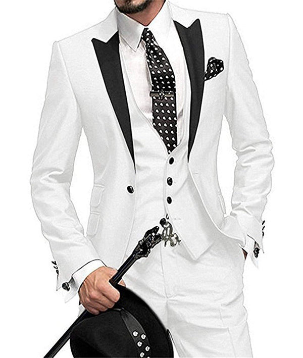 Men's Three-piece Suit Bridegroom Best Man Wedding Suit Men - Opulent Empire