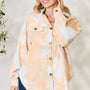 BiBi Tie Dye Button Down Long Sleeve Shirt - Opulent EmpireBiBi Tie Dye Button Down Long Sleeve ShirtOpulent Empire