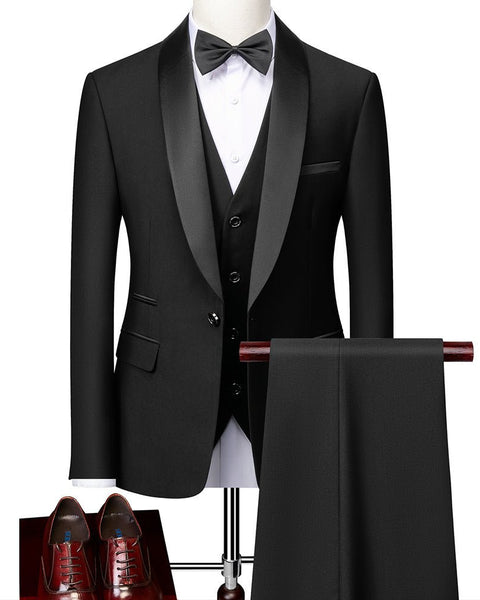 Business Casual Suits Men's Wedding Groom Dresses Pavilion Slim Fit - Opulent EmpireBusiness Casual Suits Men's Wedding Groom Dresses Pavilion Slim FitOpulent EmpireClothing