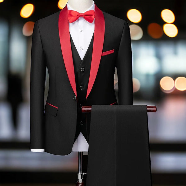 Business Casual Suits Men's Wedding Groom Dresses Pavilion Slim Fit - Opulent EmpireBusiness Casual Suits Men's Wedding Groom Dresses Pavilion Slim FitOpulent EmpireClothing