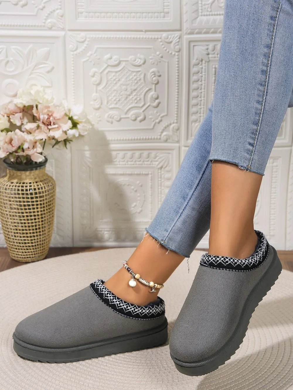 Perrin Allegra — Round Toe Platform Slippers Fashion Footwear, alternate view 4
