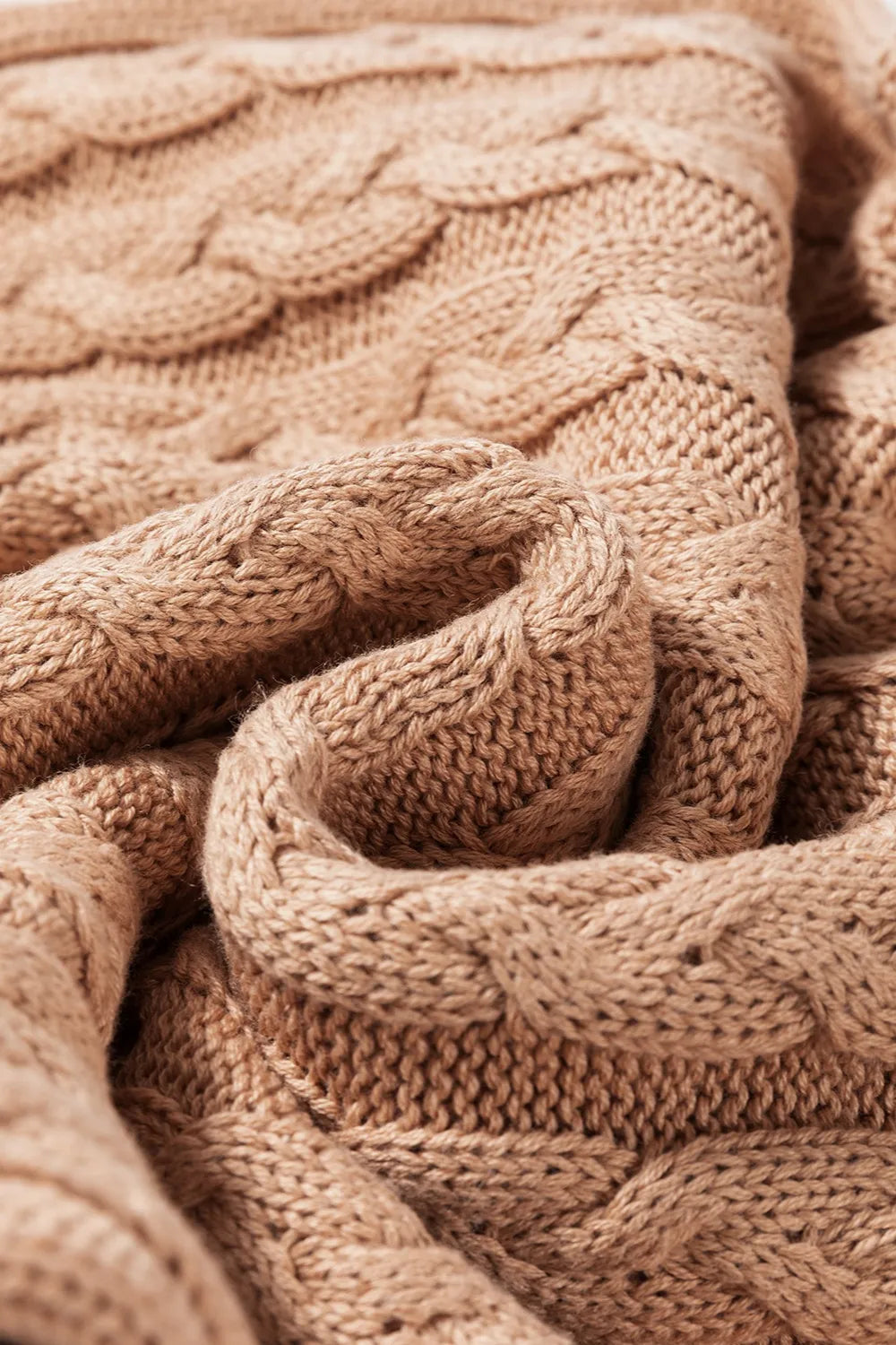 Finley Moreau — Cable-Knit Mock Neck Sweater Vest, alternate view 7
