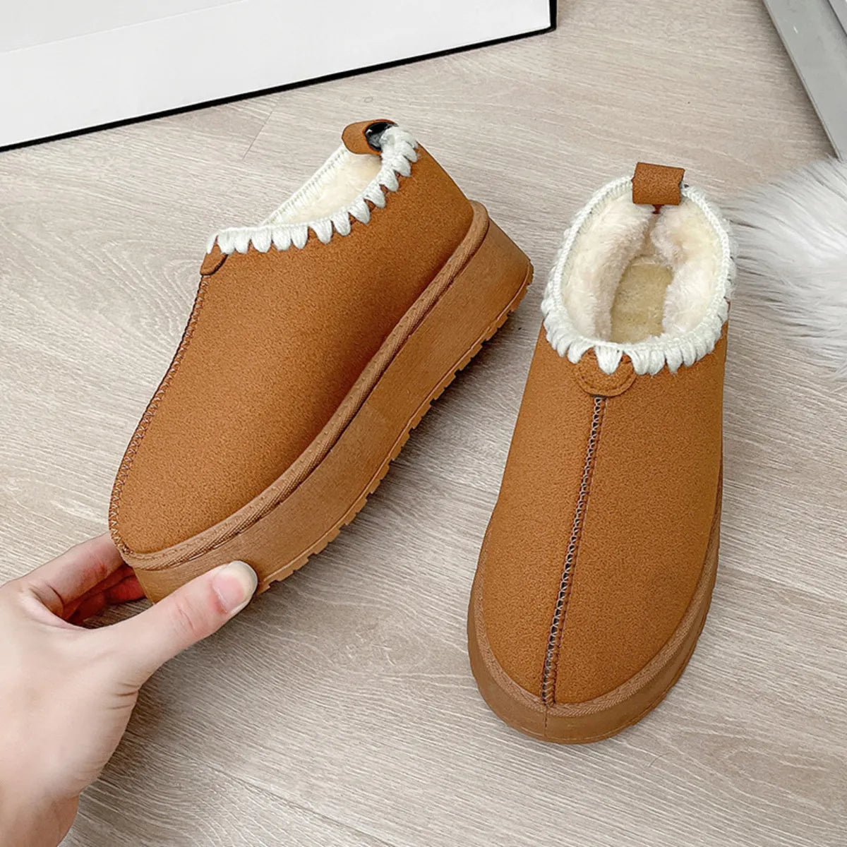 Sol Fiorenza — Fleece-Lined Winter Ankle Boots Fashion Footwear, alternate view 7