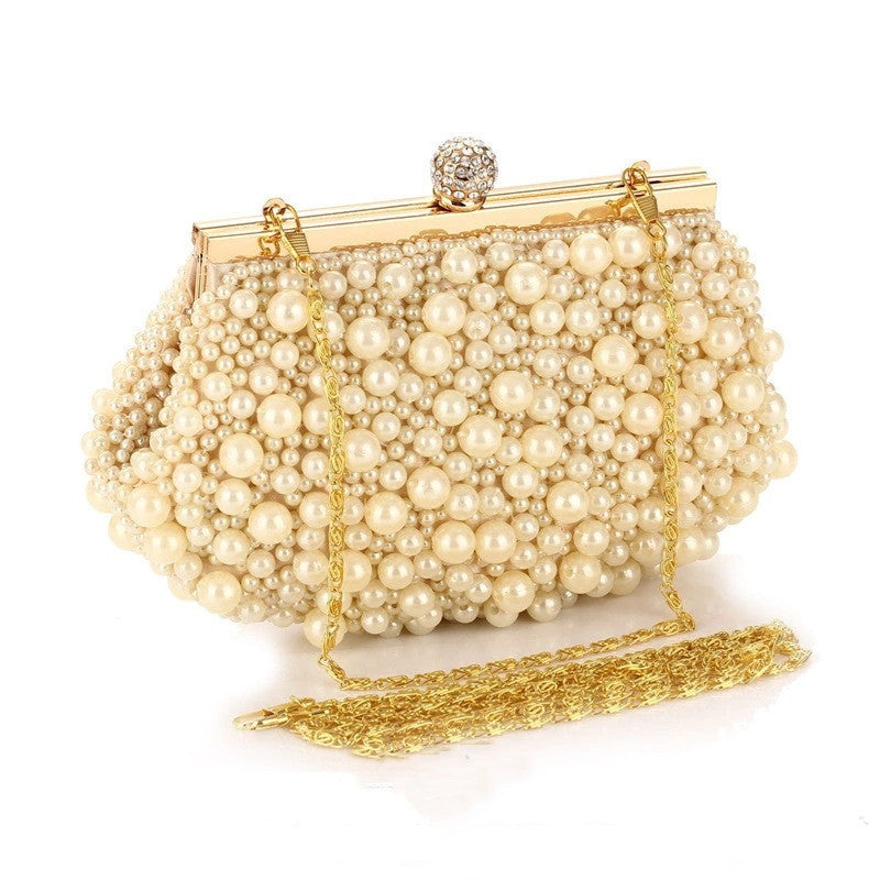 Handcrafted Beaded Embroidered Featured Evening Bag