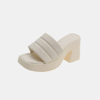 Jules Venturi — Open Toe Block Heel Sandals