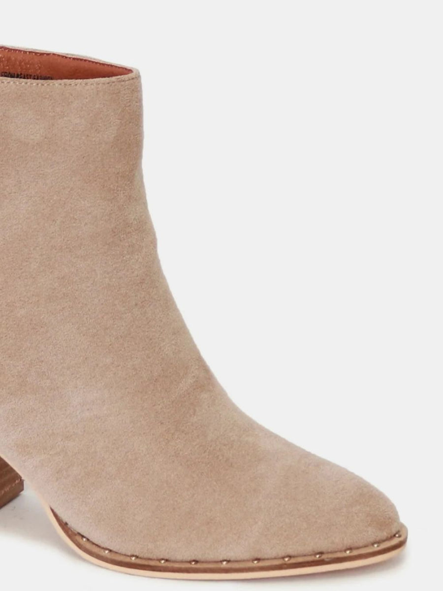 Beast Fashion Suede Point Toe Ankle Booties - Opulent Empire