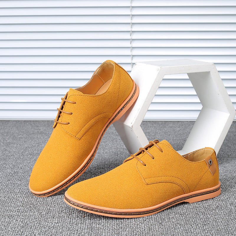 Casual Shoes Nubuck Leather Men's Suede Leather - Opulent EmpireCasual Shoes Nubuck Leather Men's Suede LeatherOpulent Empire0