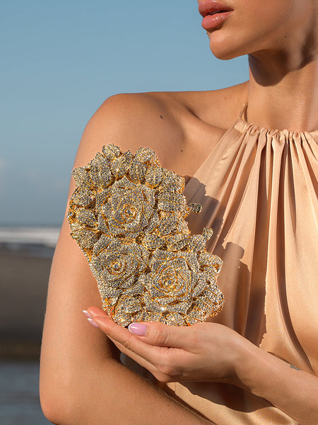 Cecilia Rose Clutch Bag - Opulent Empire