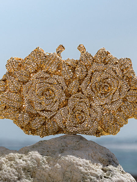 Cecilia Rose Clutch Bag - Opulent Empire