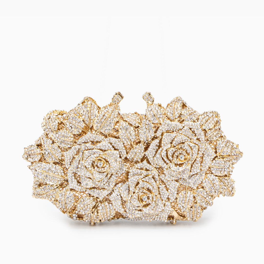 Cecilia — Rose Clutch Bag