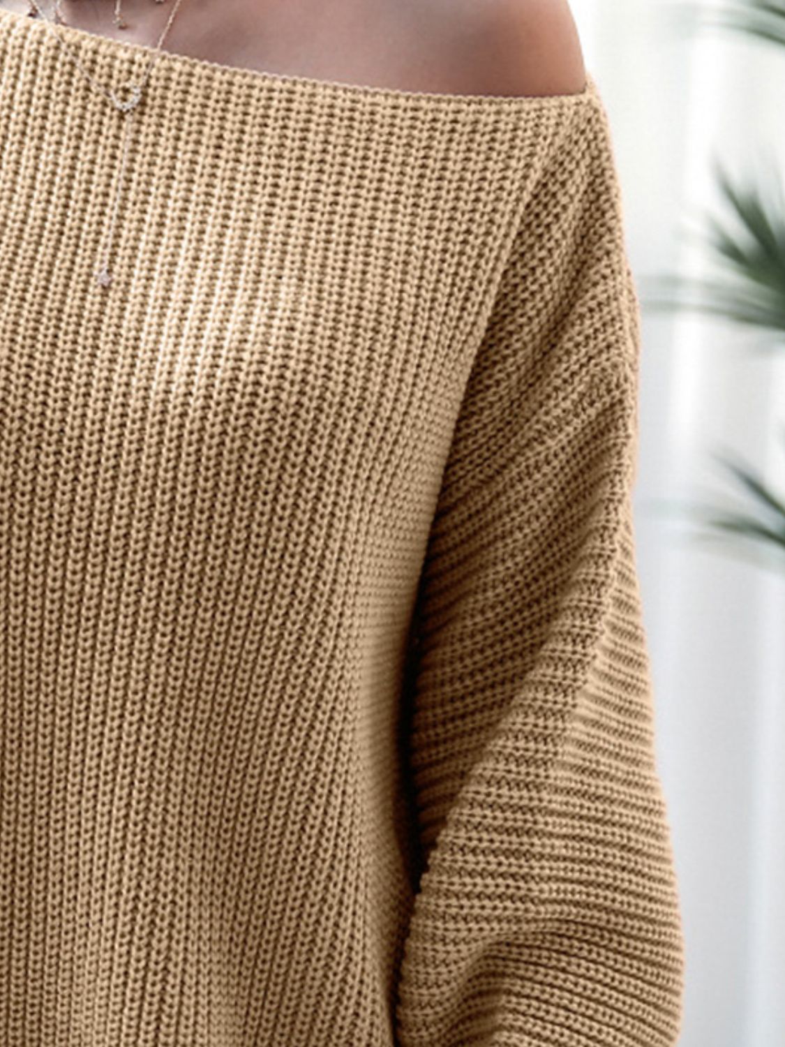 Noa Delacroix — Rib-Knit Mini Sweater Dress, alternate view 9